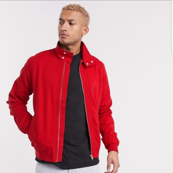 Men's ASOS Harrington Jacket New With Tags sz XL - Picture 8 of 8